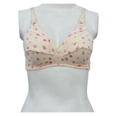 Printed Cotton Woven Bra With Thigh and Tummy Shaper | High Waist Thigh Shaper Shapewear